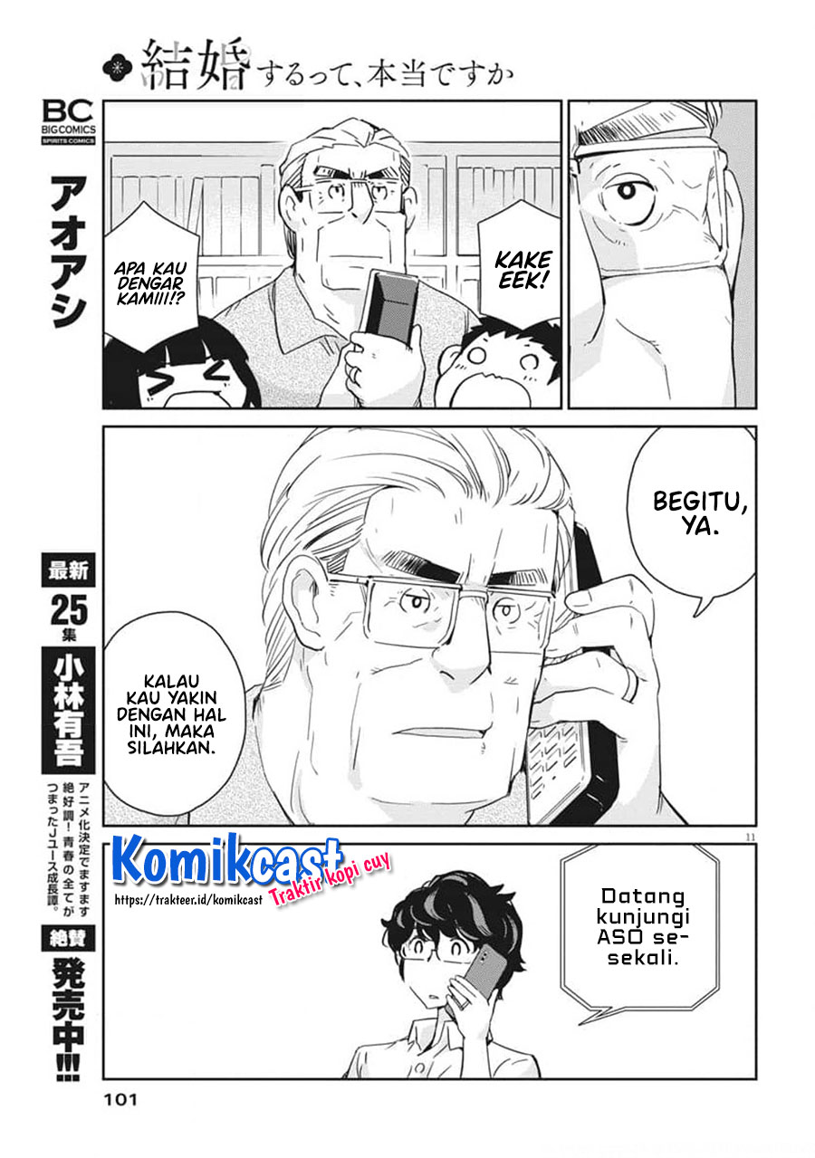 Kekkon Surutte, Hontou Desu ka? chapter 54